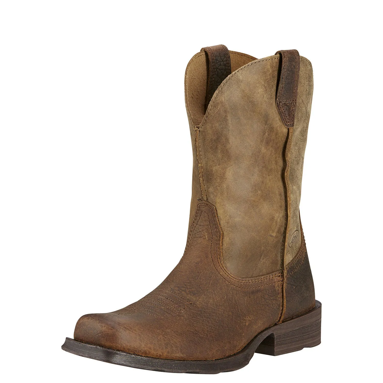Ariat Men's 11" Rambler Western Boots - Earth/Brown Bomber 10002317