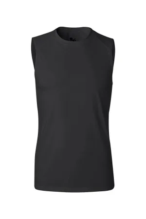 Badger Mens B-Core Moisture Wicking Tank Top - Black
