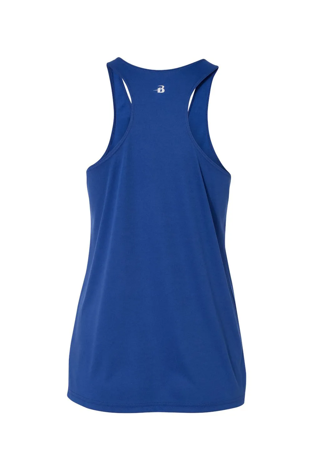 Badger Womens B-Core Moisture Wicking Racerback Tank Top - Royal Blue