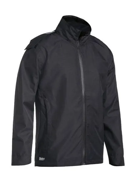 Bisley Lightweight Ripstop Rain Jacket -  Black (BJ6926)
