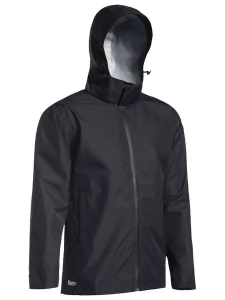Bisley Lightweight Ripstop Rain Jacket -  Black (BJ6926)