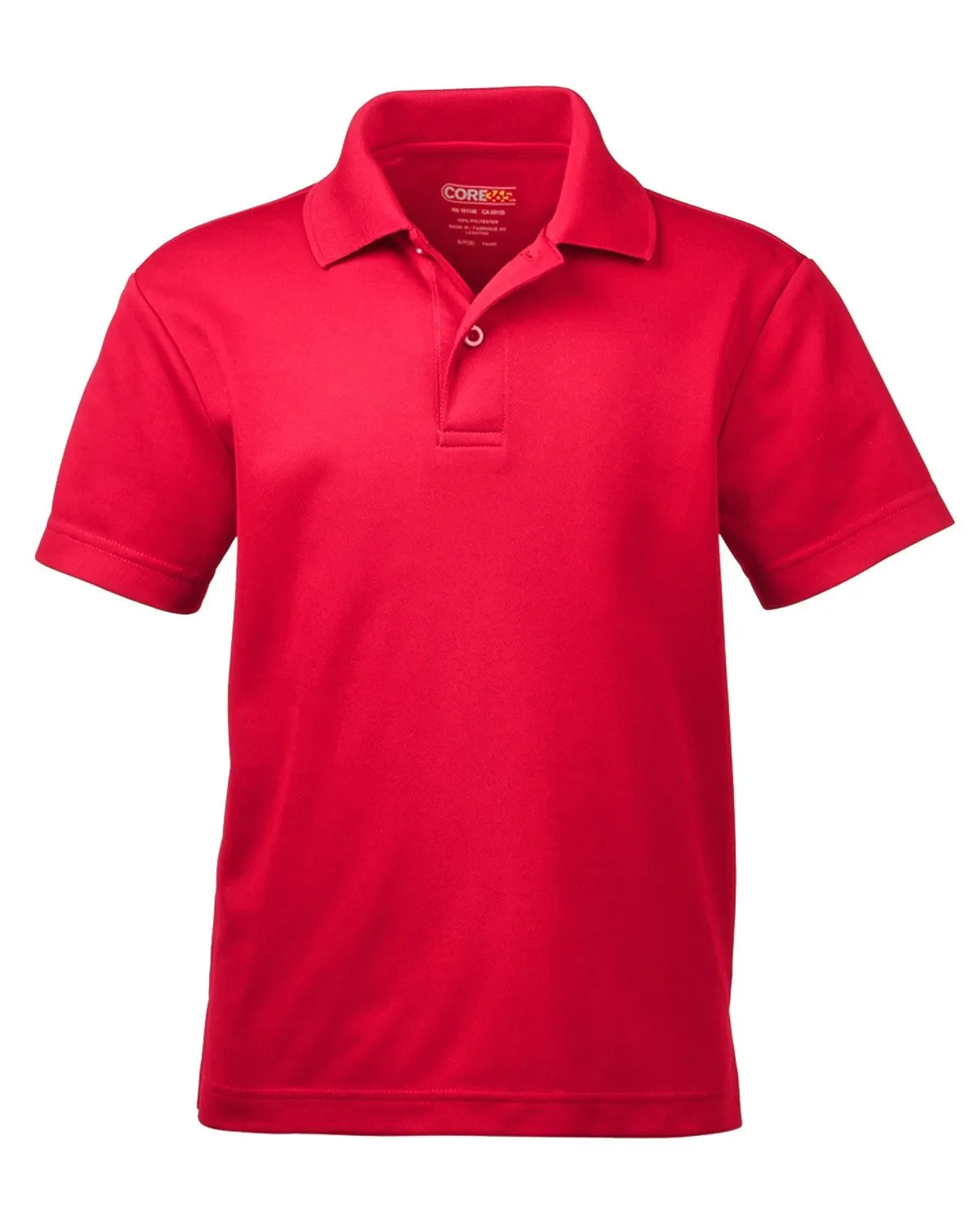 CORE365 Youth Origin Performance Piqué Polo