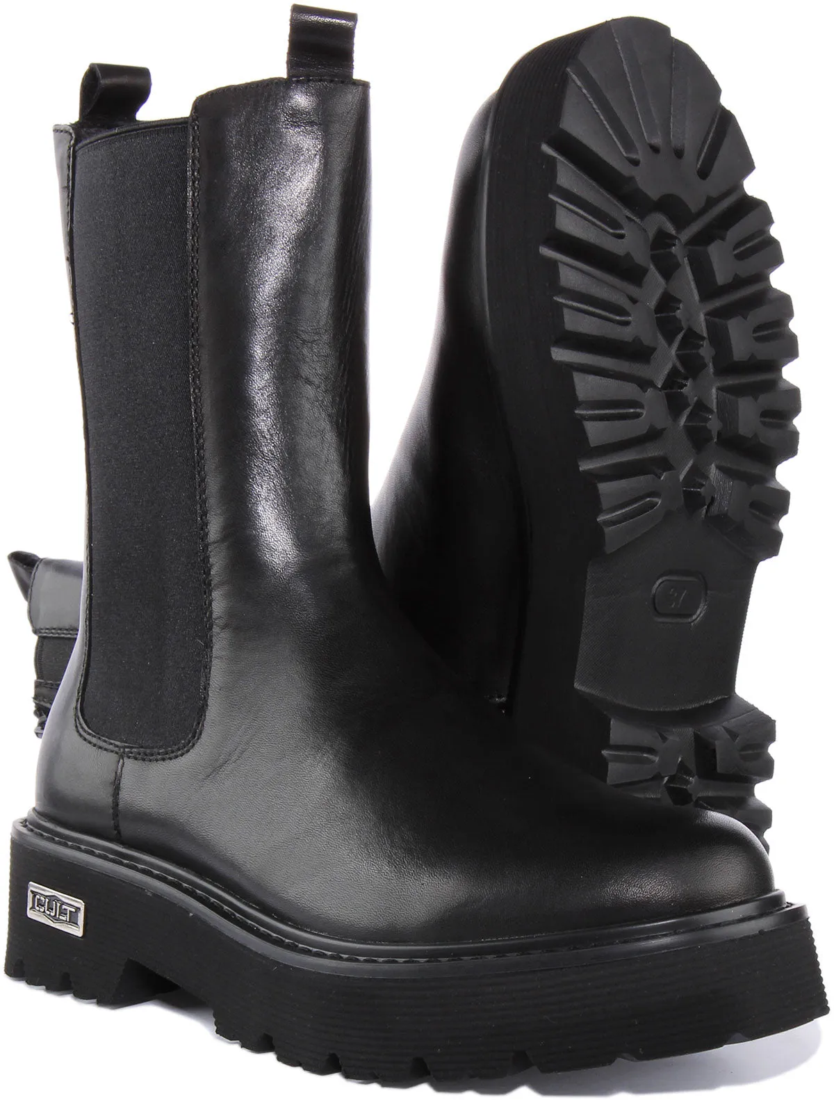 Cult Slash Chelsea In Black For Women
