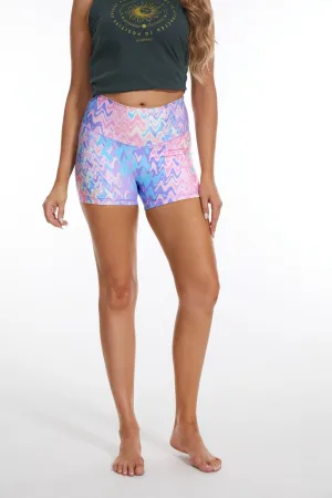Dopamine Butterfly High-waisted Shorts