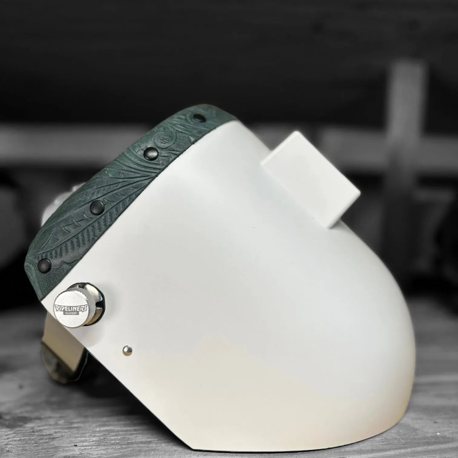 Finer Pipeliner Leather Welding Hood Chopped Top