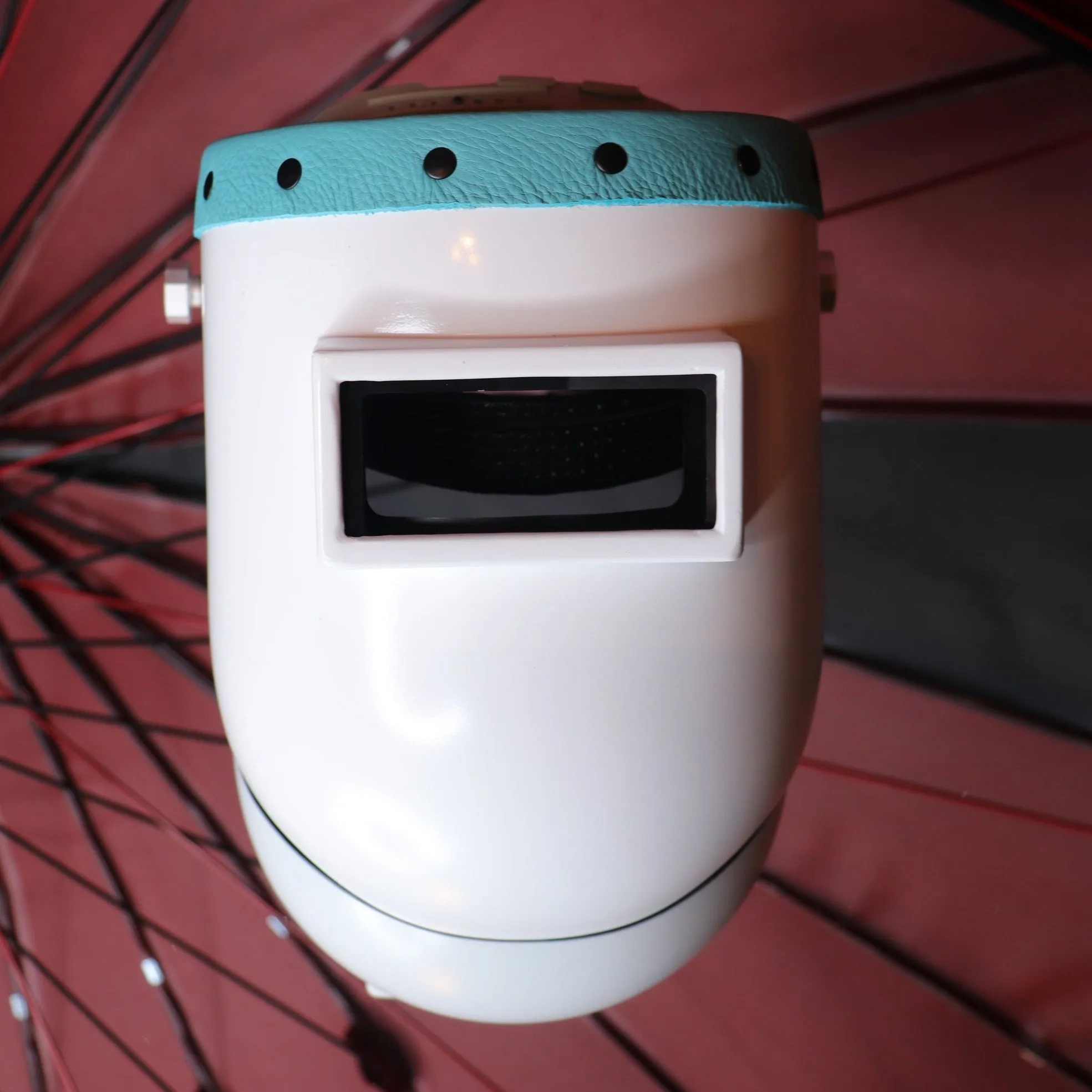 Finer Pipeliner Leather Welding Hood Chopped Top