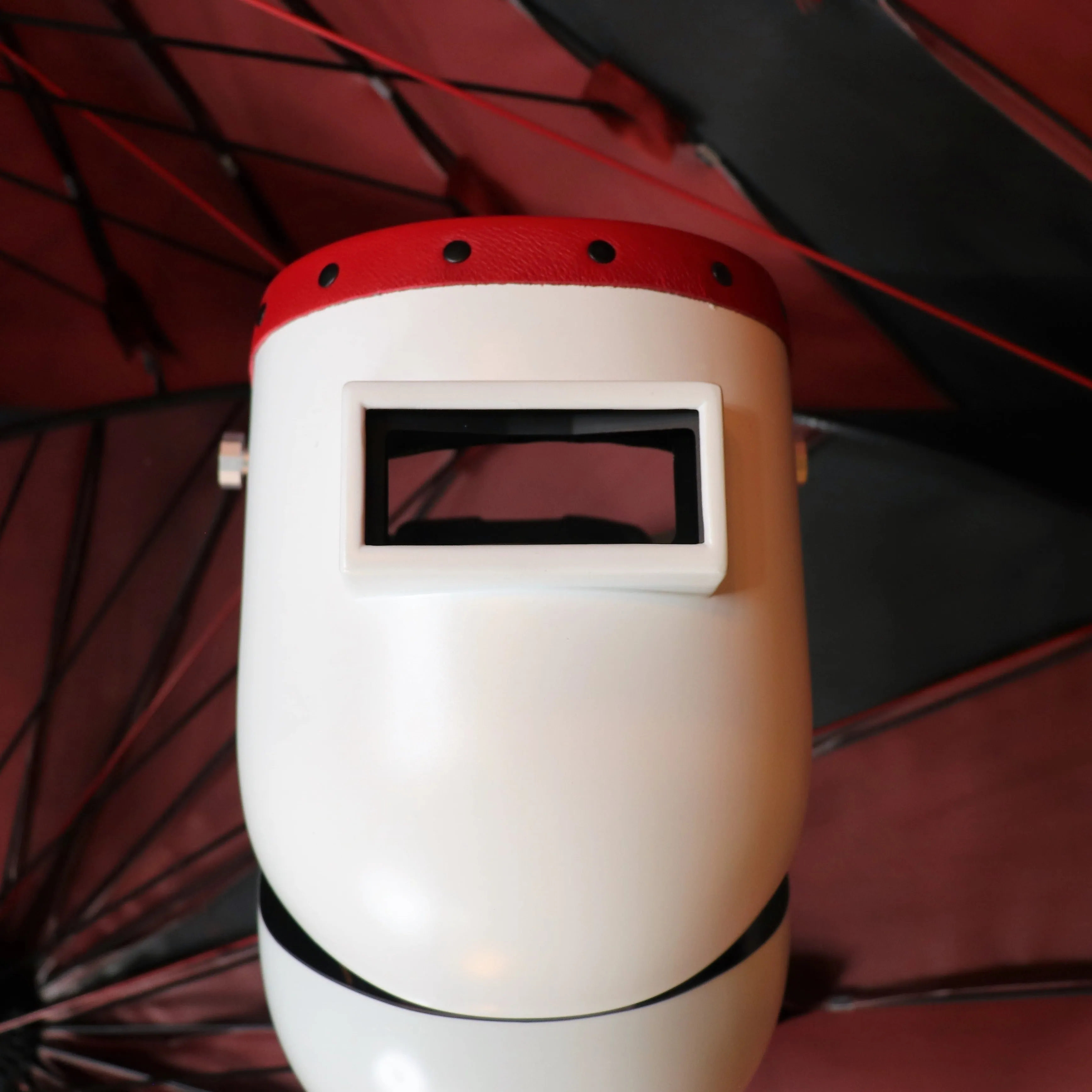 Finer Pipeliner Leather Welding Hood Chopped Top
