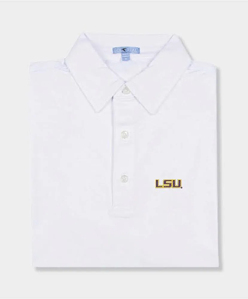 GenTeal - LSU Solid Performance Polo
