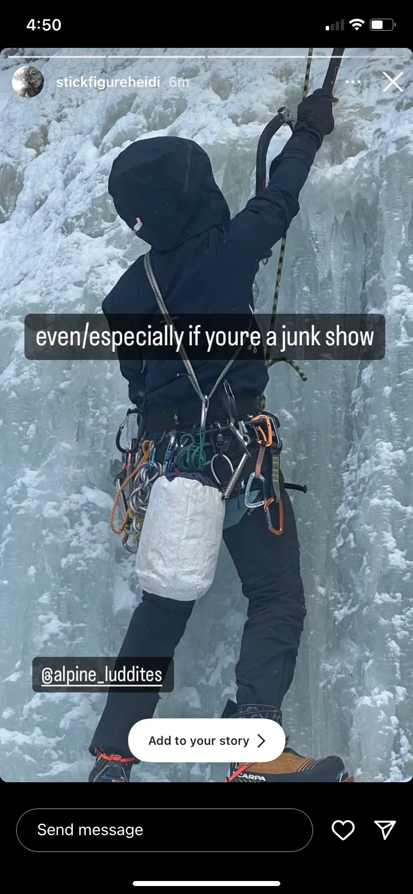 Ice Screw Bag