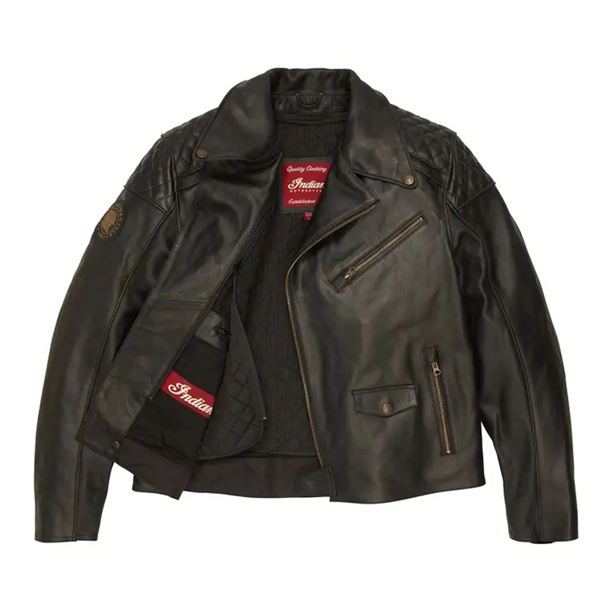 Indian Motorcycle Mens Buchanan Jacket Black
