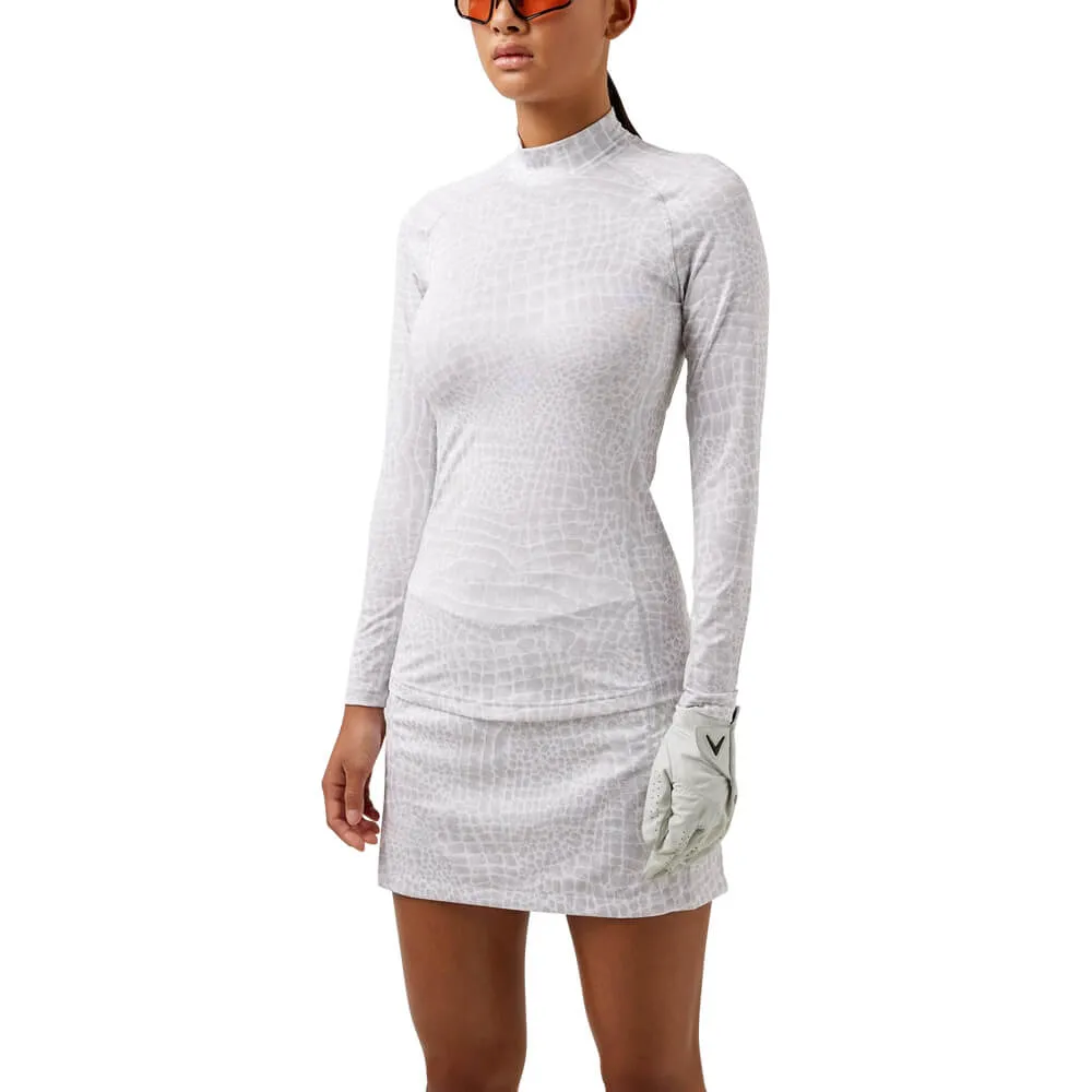 J.Lindeberg Asa Print Soft Compression Golf Top 2021 Women