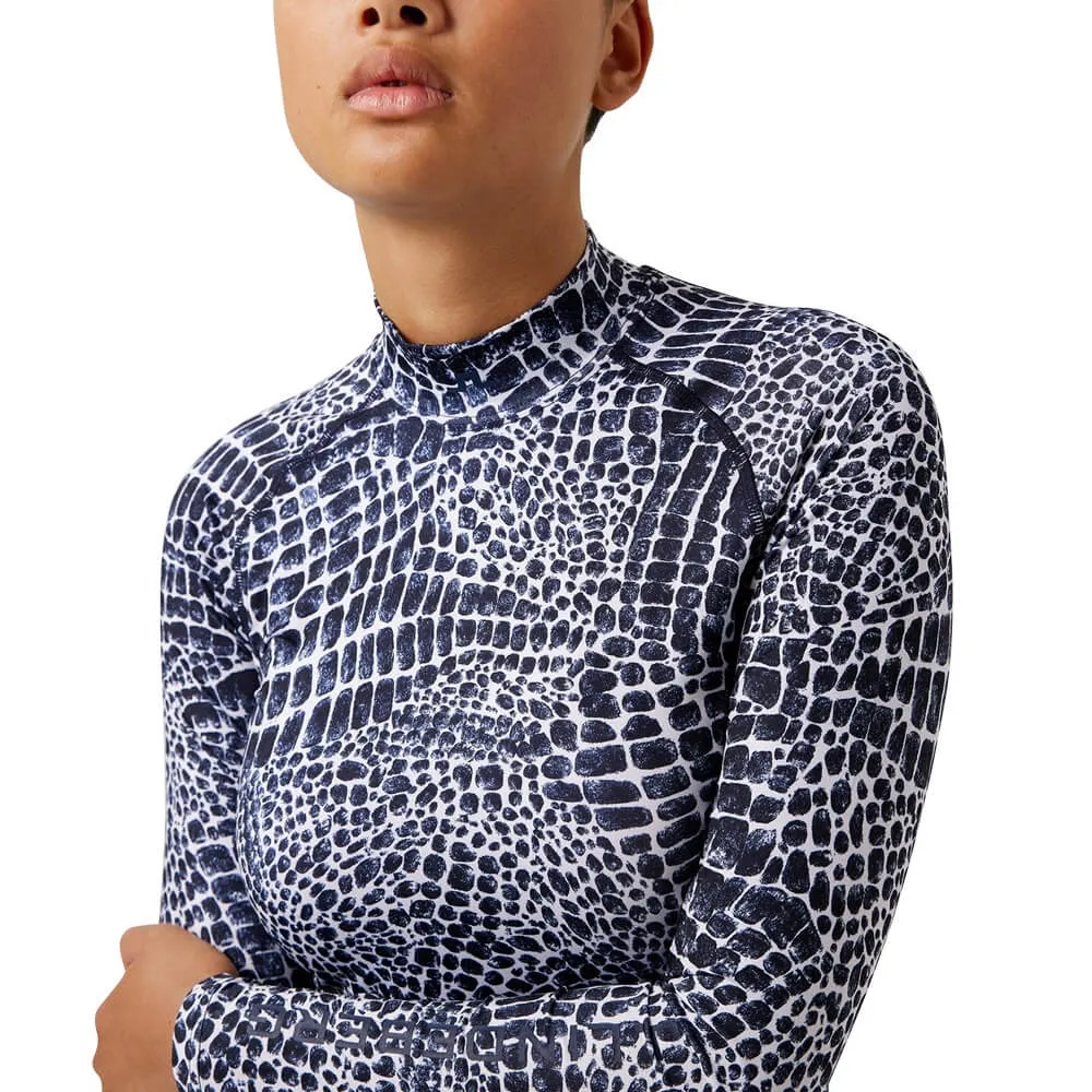 J.Lindeberg Asa Print Soft Compression Golf Top 2021 Women