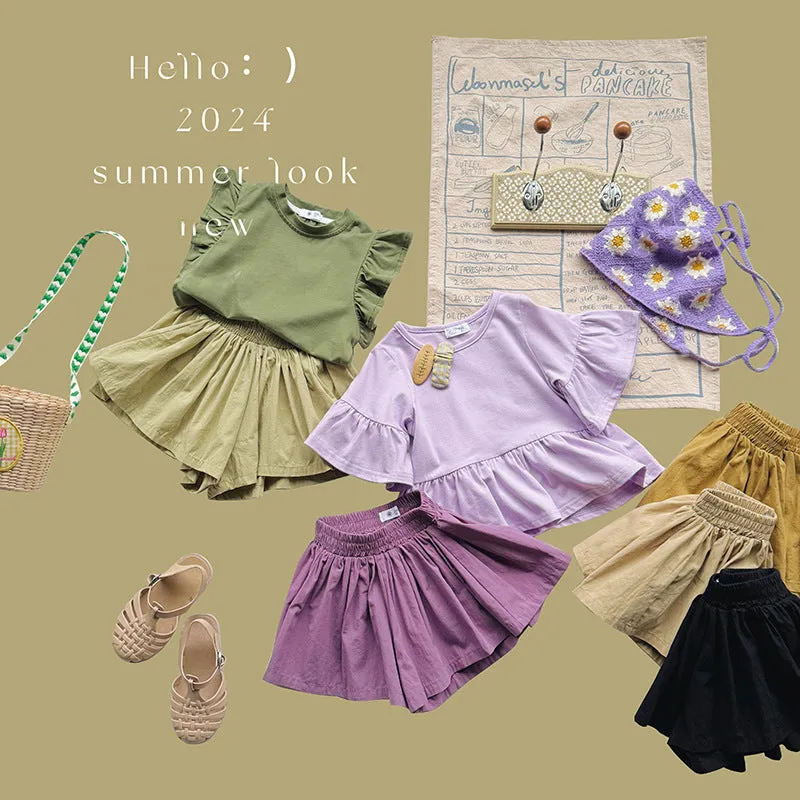 Loose Fit Girl's Shorts