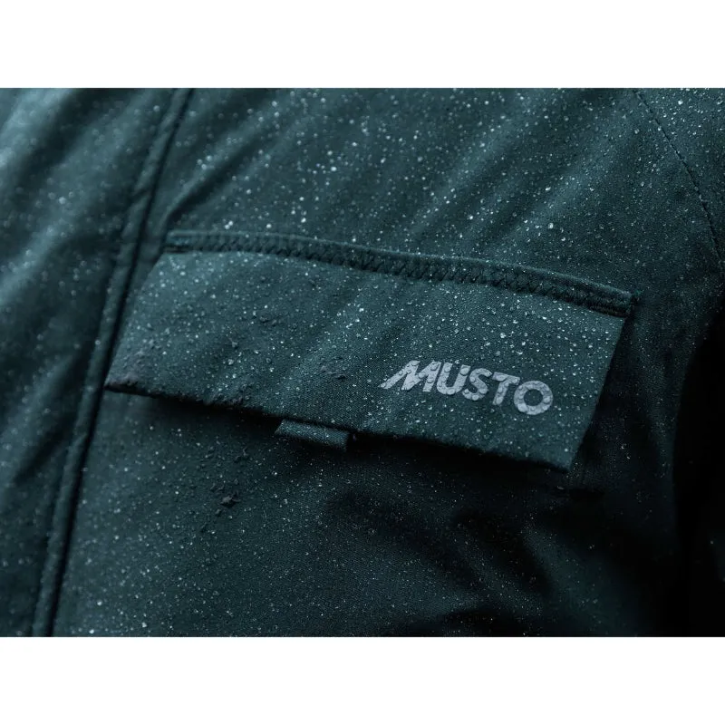 Musto Insulated Mens Primaloft Rain Jacket - Darkest Spruce