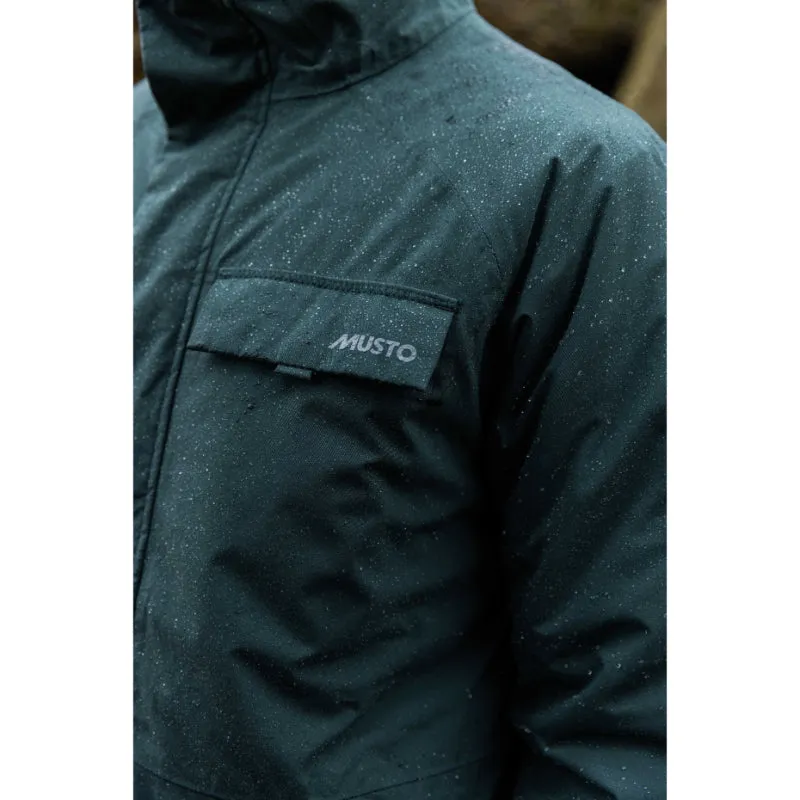 Musto Insulated Mens Primaloft Rain Jacket - Darkest Spruce