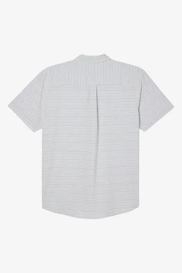 O'Neill TRVLR UPF Traverse Stripe S/S Shirt-Fog