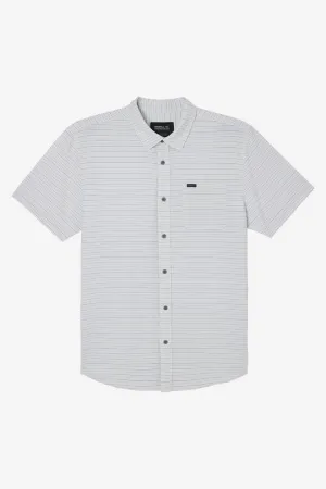 O'Neill TRVLR UPF Traverse Stripe S/S Shirt-Fog