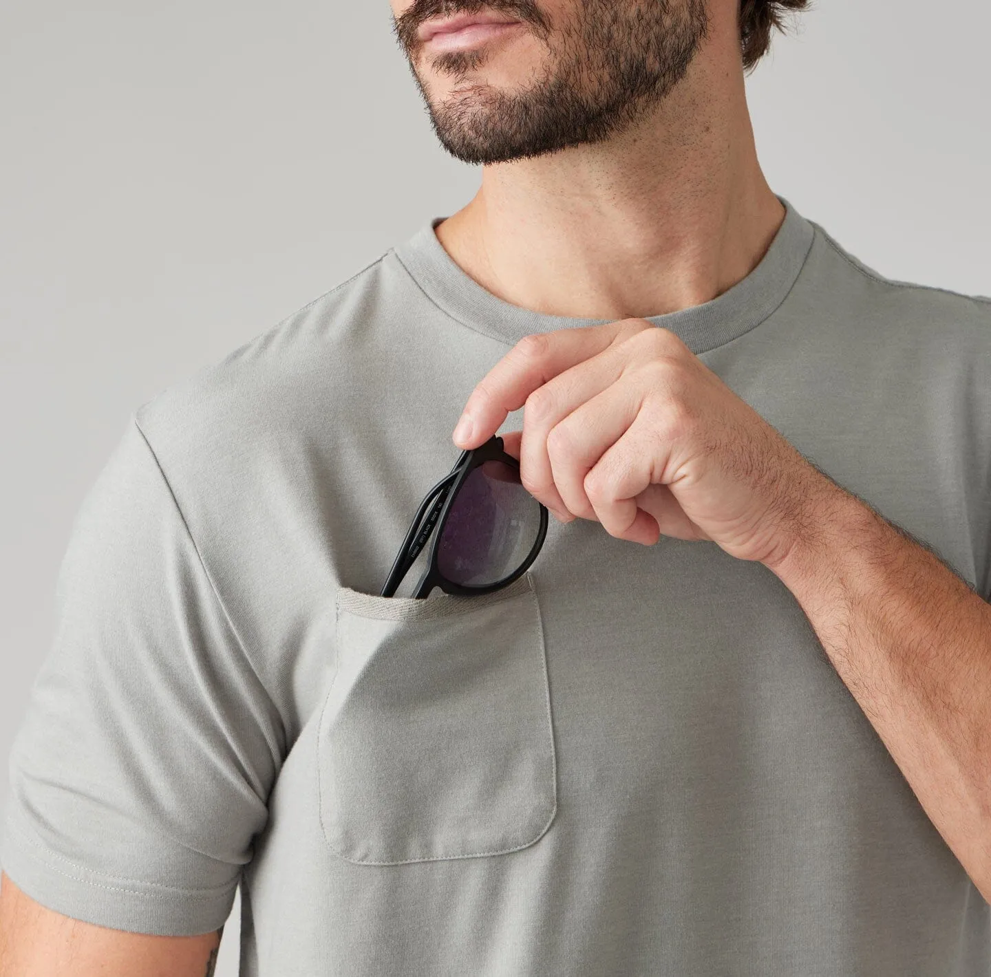 Pacific Seawool Pocket T-Shirt