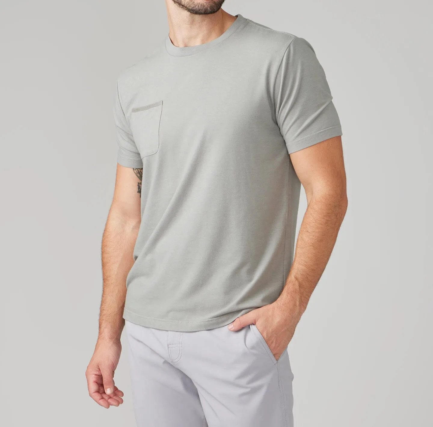 Pacific Seawool Pocket T-Shirt