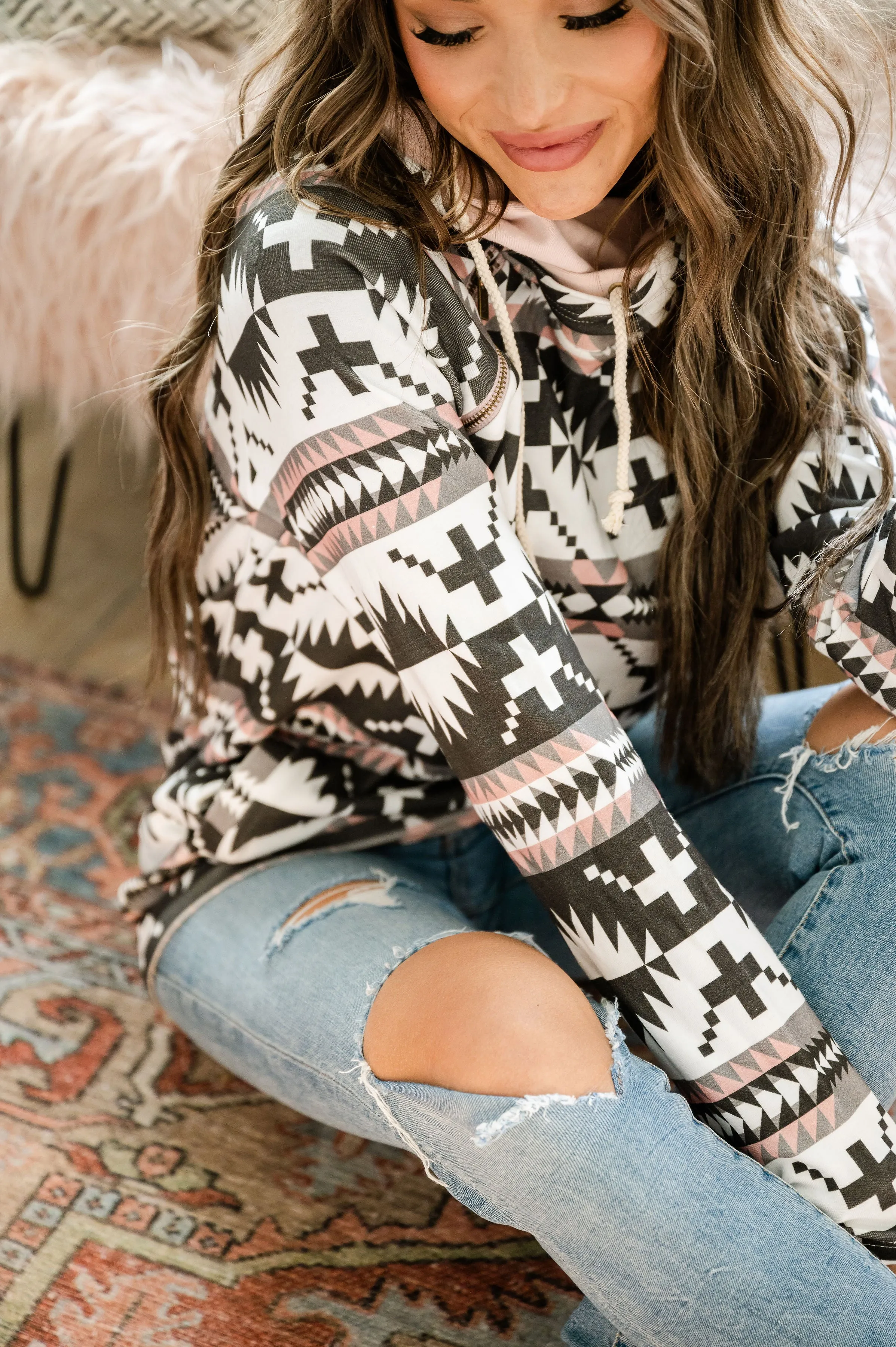*PVM* DoubleHood Sweatshirt (Desert Dreaming)