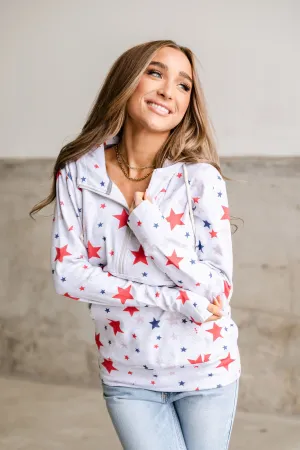 *PVM* HalfZip Sweatshirt (Star Spangled)