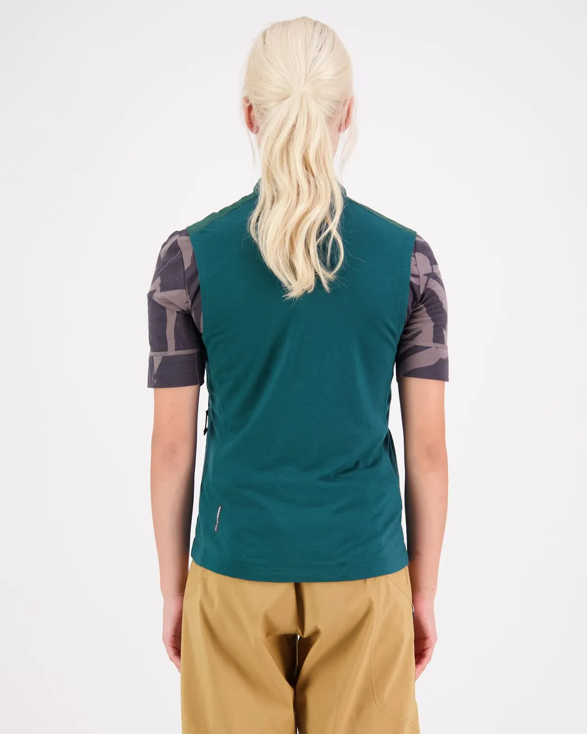 Redwood Merino Wind Vest - Evergreen
