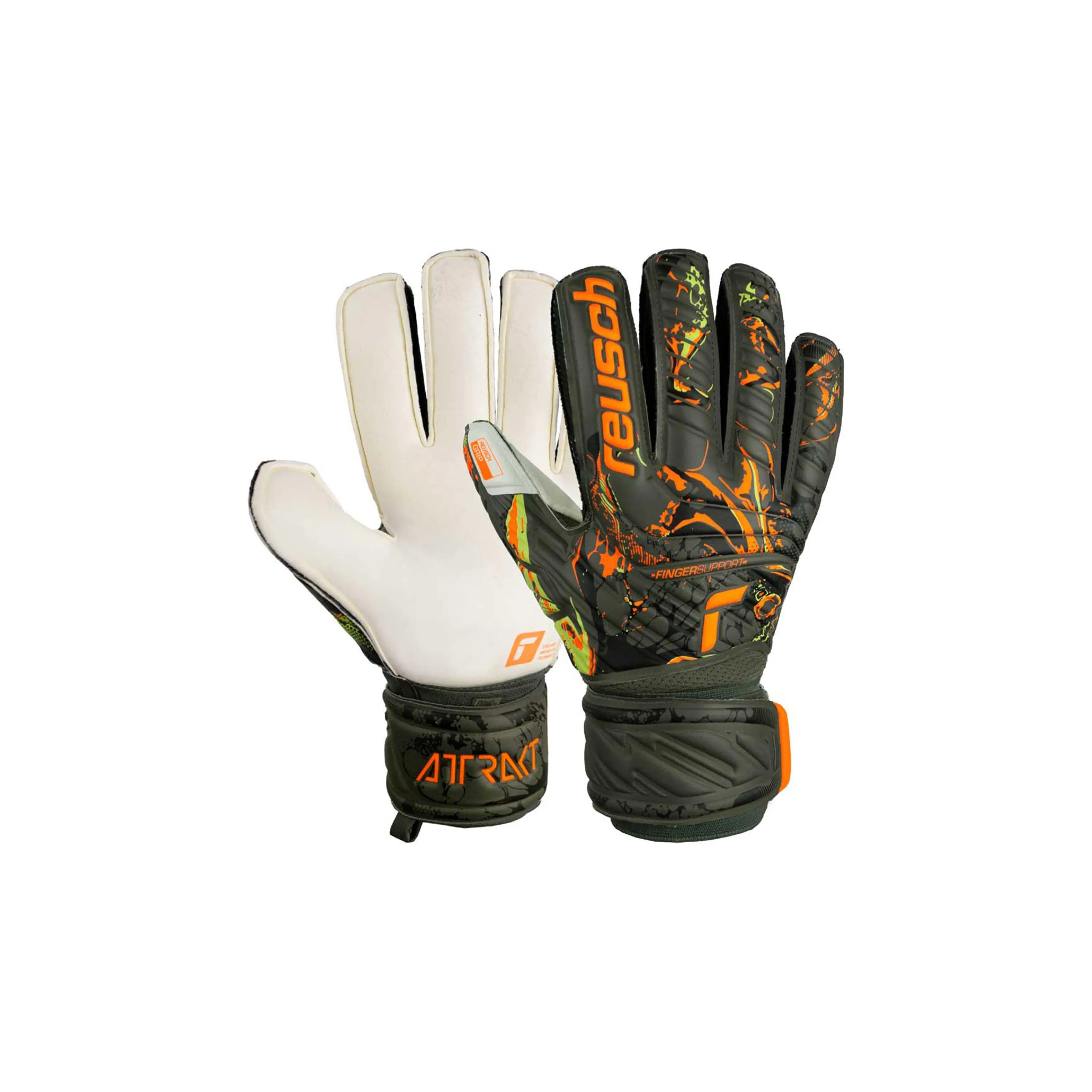 REUSCH Attrakt Grip Finger Support Gloves