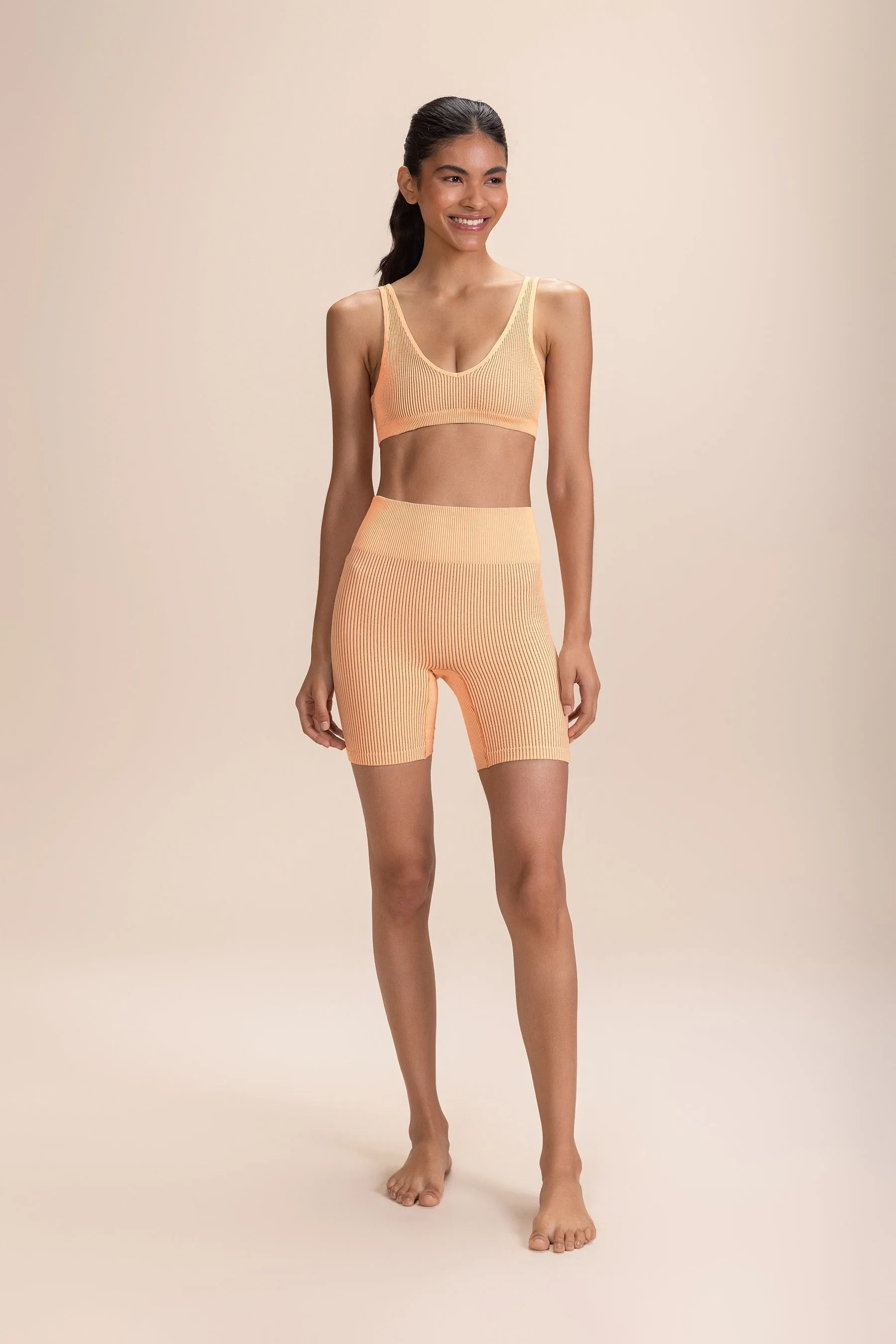Seamless Rib Shorts