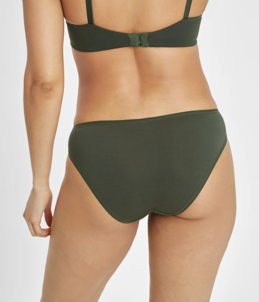 The All-Day Bikini: Rich Olive