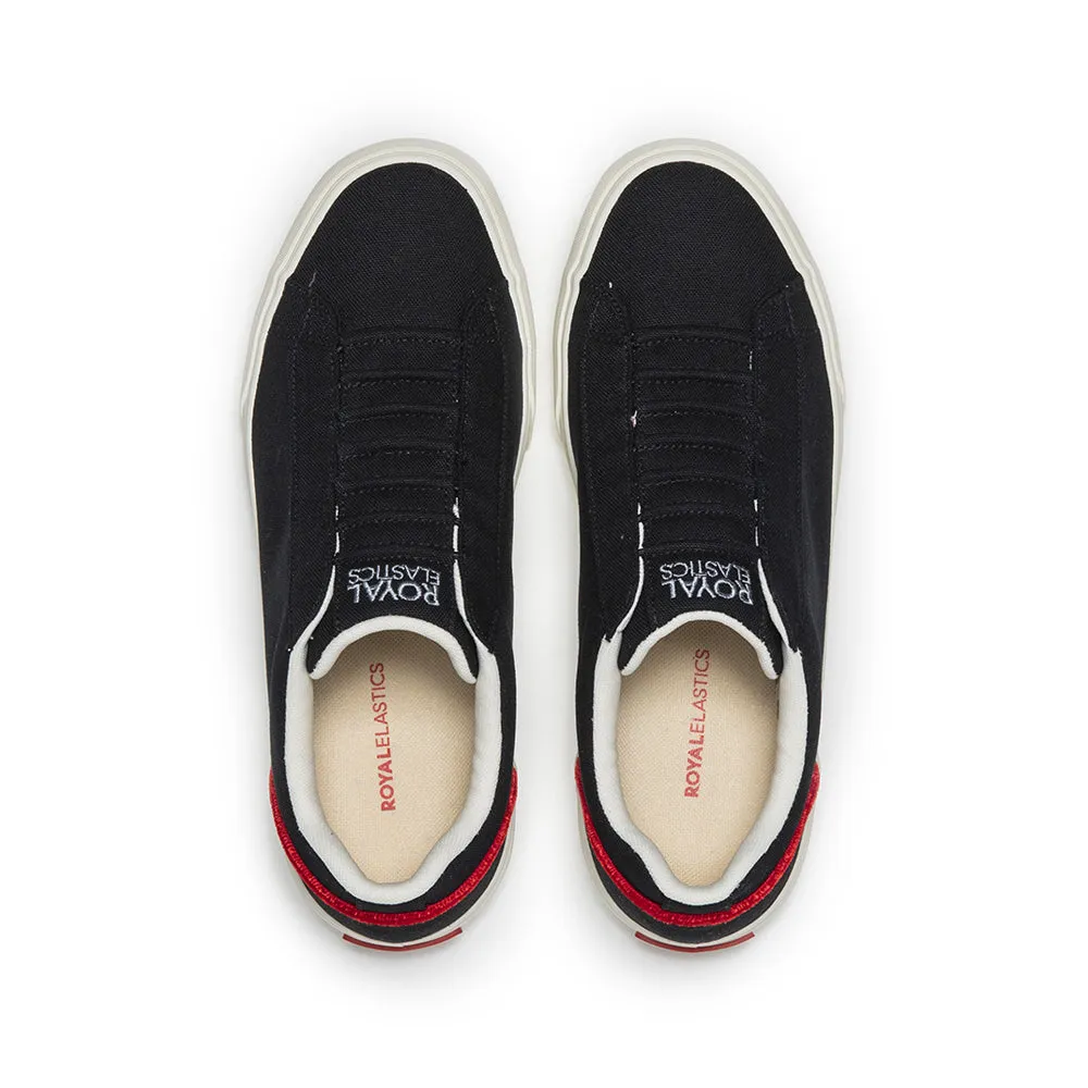 Women's Cruiser Black Nylon Low Tops 90603-991