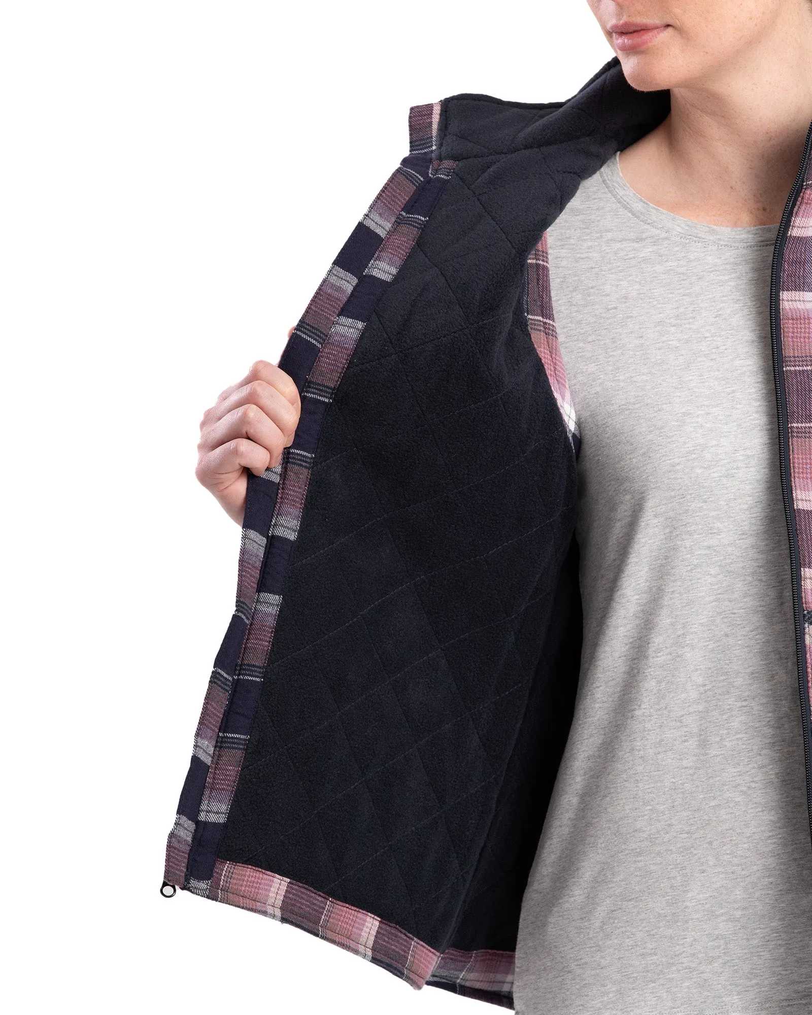 Women's Insulated Flannel Vest