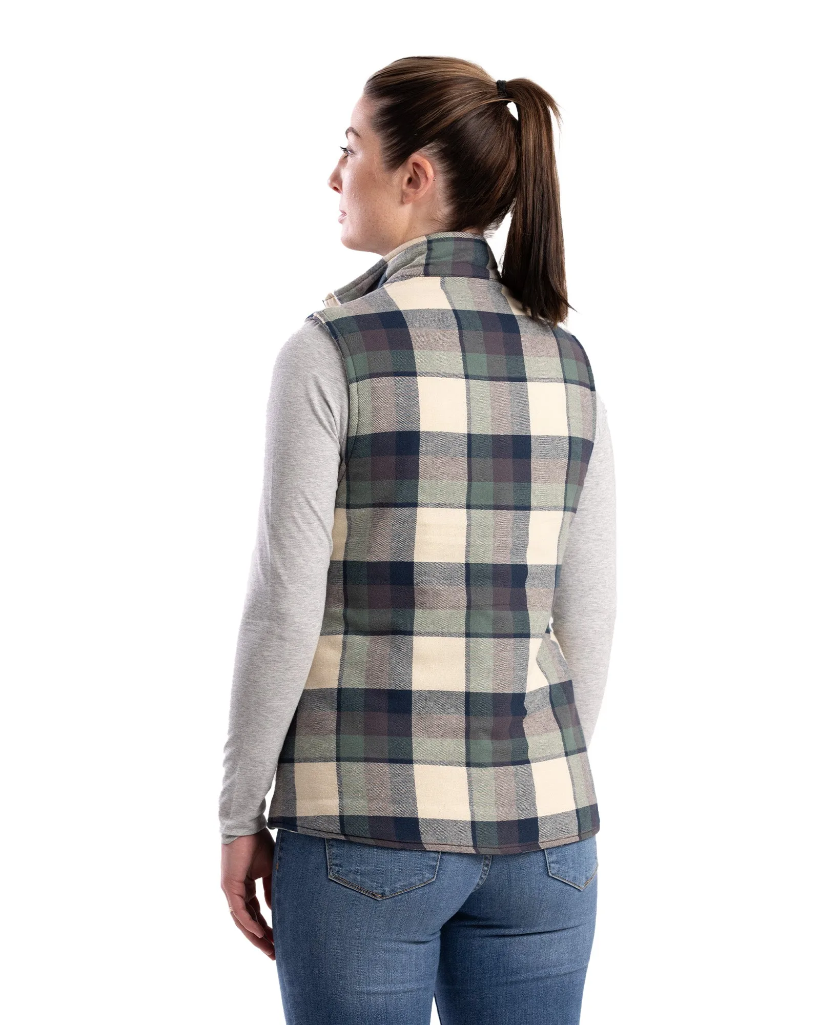 Women's Insulated Flannel Vest